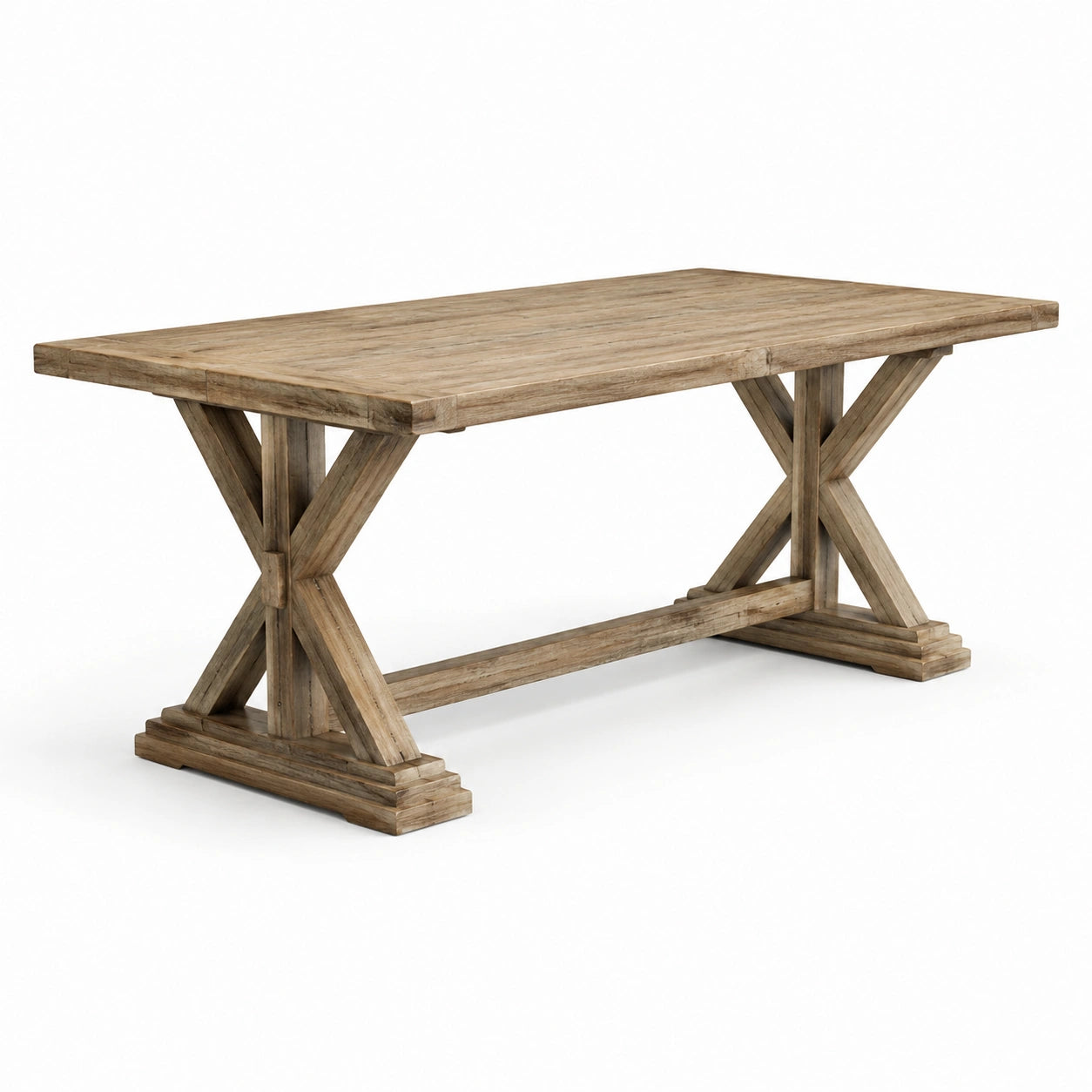 Table rectangulaire en bois 180x90x76 cm